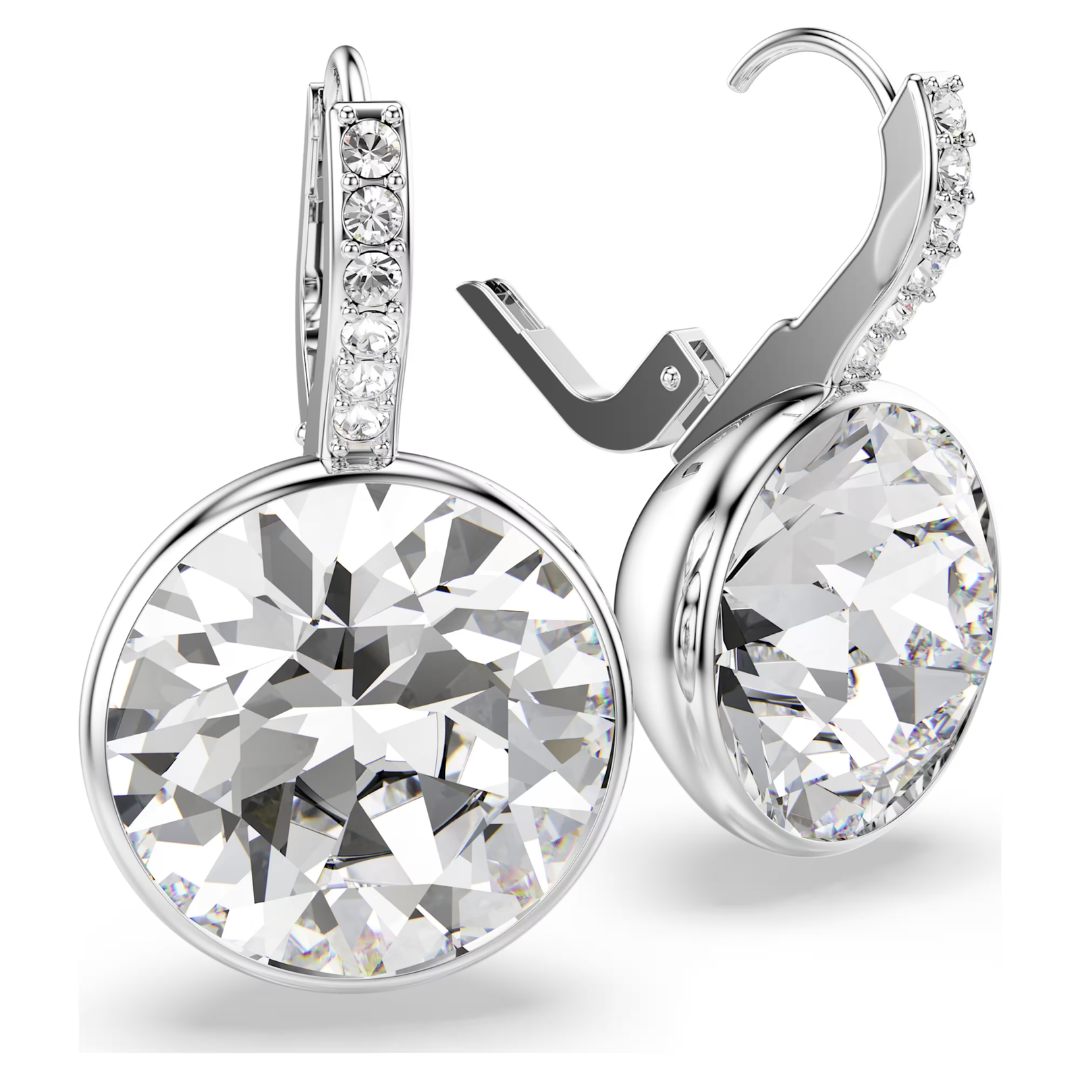SWAROVSKI עגילי MILLENIA ציפוי רודיום