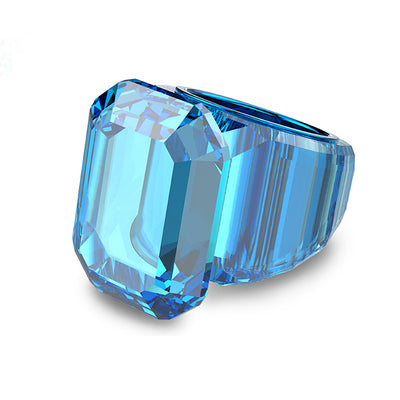 SWAROVSKI טבעת Lucent כחולה
