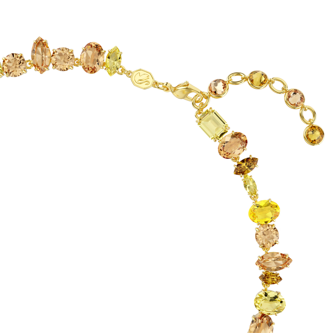 SWAROVSKI שרשרת GEMA ציפוי זהב