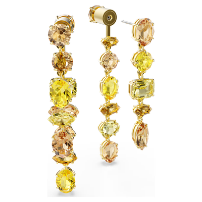 SWAROVSKI עגילי GEMA ציפוי זהב