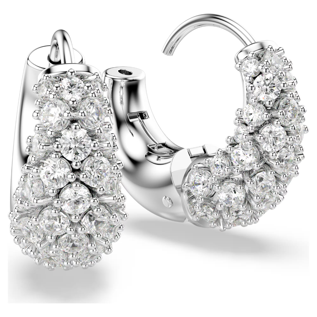 SWAROVSKI עגילי SUBLIMA ציפוי רודיום