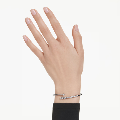 SWAROVSKI צמיד SUBLIMA ציפוי רודיום שחור