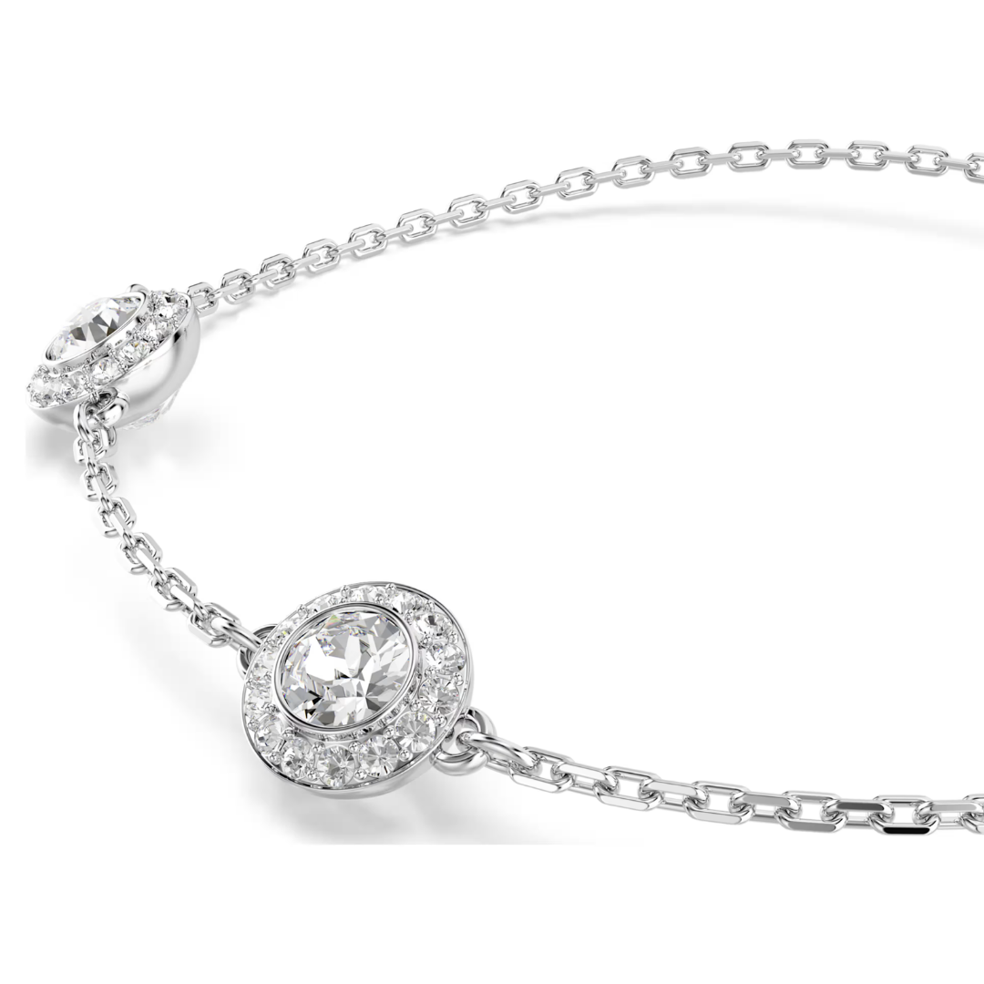 SWAROVSKI צמיד UNA ציפוי רודיום