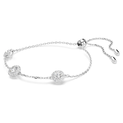 SWAROVSKI צמיד UNA ציפוי רודיום