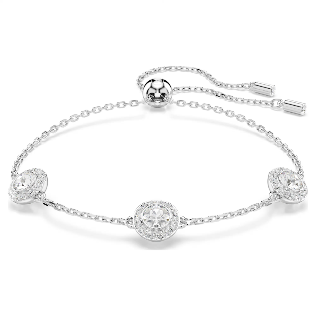 SWAROVSKI צמיד UNA ציפוי רודיום