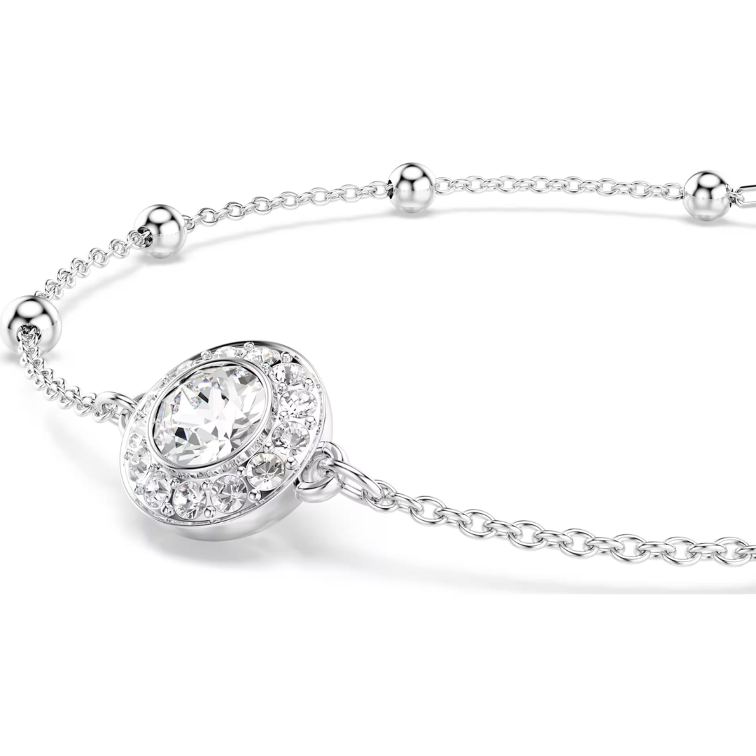 SWAROVSKI צמיד UNA ציפוי רודיום
