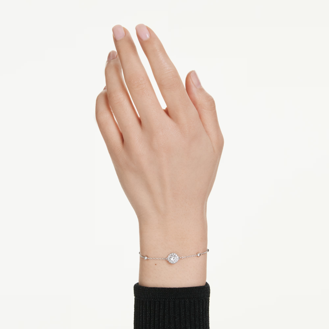 SWAROVSKI צמיד UNA ציפוי רודיום