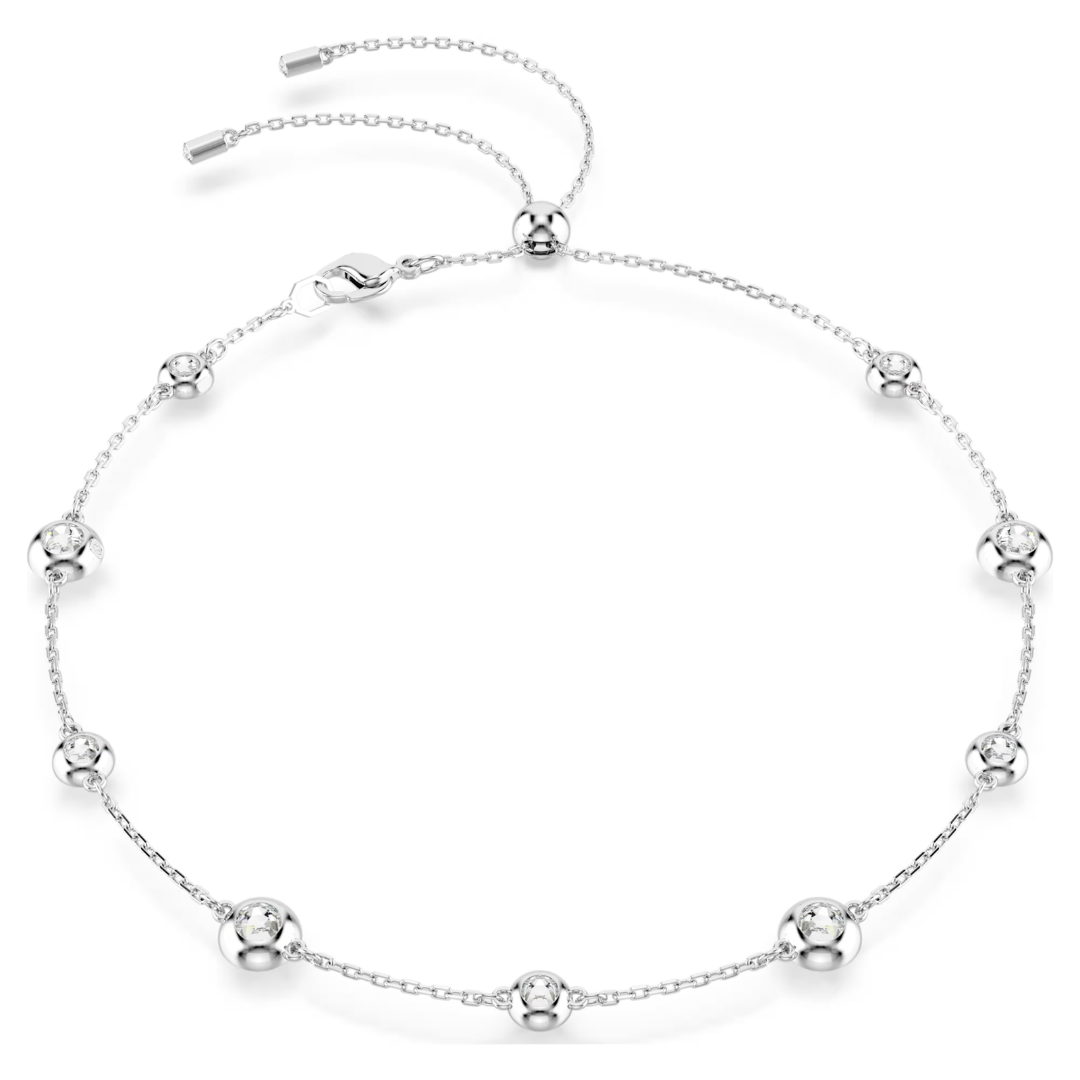 SWAROVSKI שרשרת UNA ציפוי רודיום