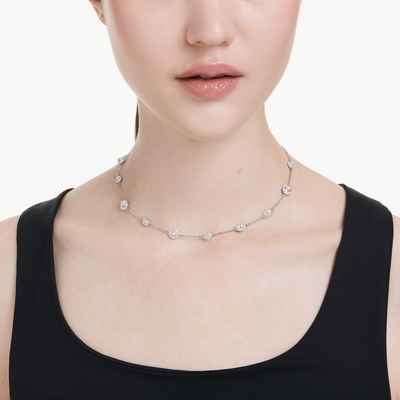 SWAROVSKI שרשרת UNA ציפוי רודיום