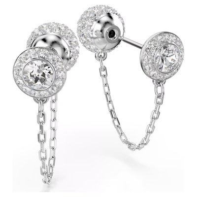 SWAROVSKI עגילי UNA ציפוי רודיום