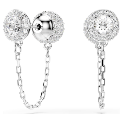 SWAROVSKI עגילי UNA ציפוי רודיום