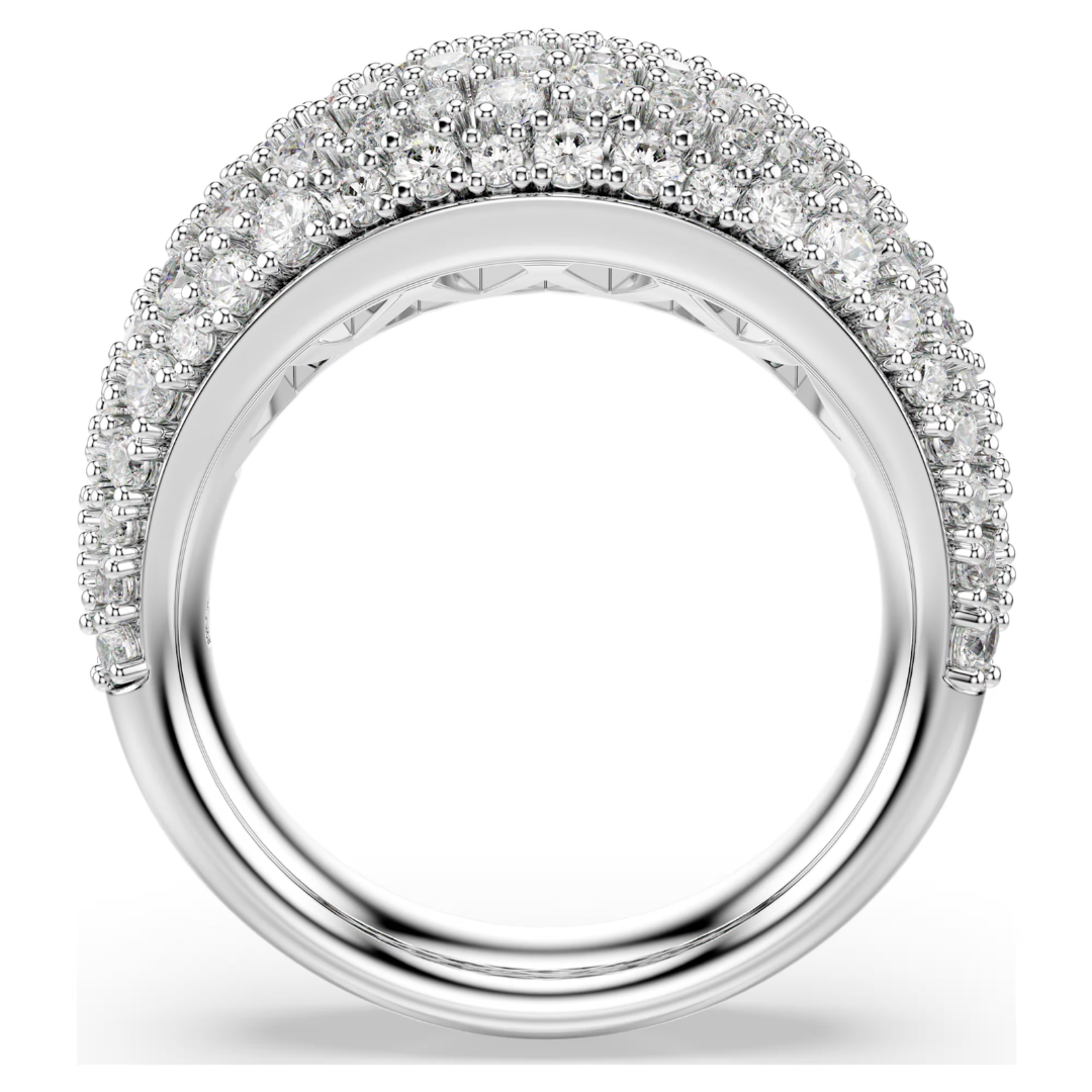 SWAROVSKI טבעת SUBLIMA ציפוי רודיום