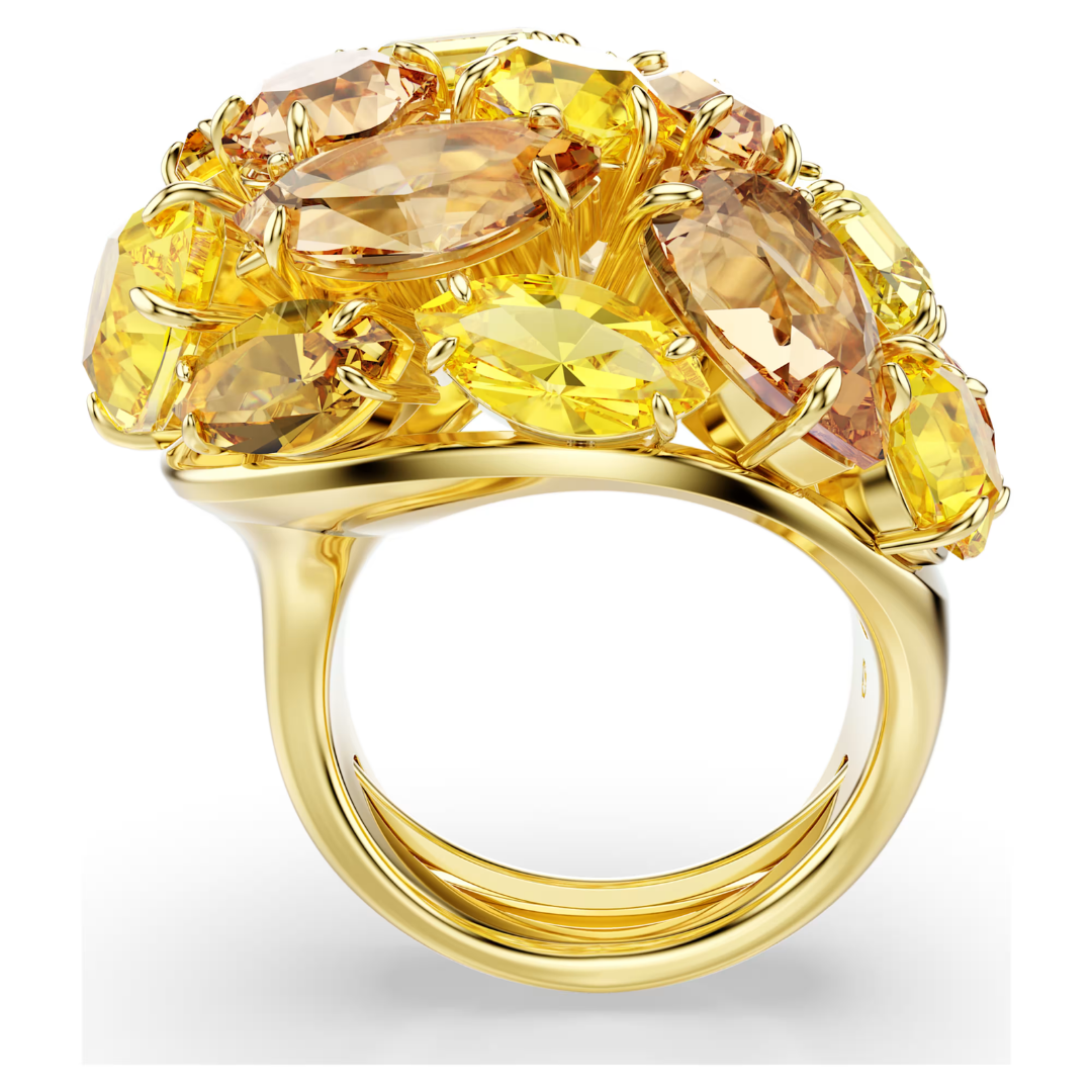 SWAROVSKI טבעת GEMA ציפוי זהב