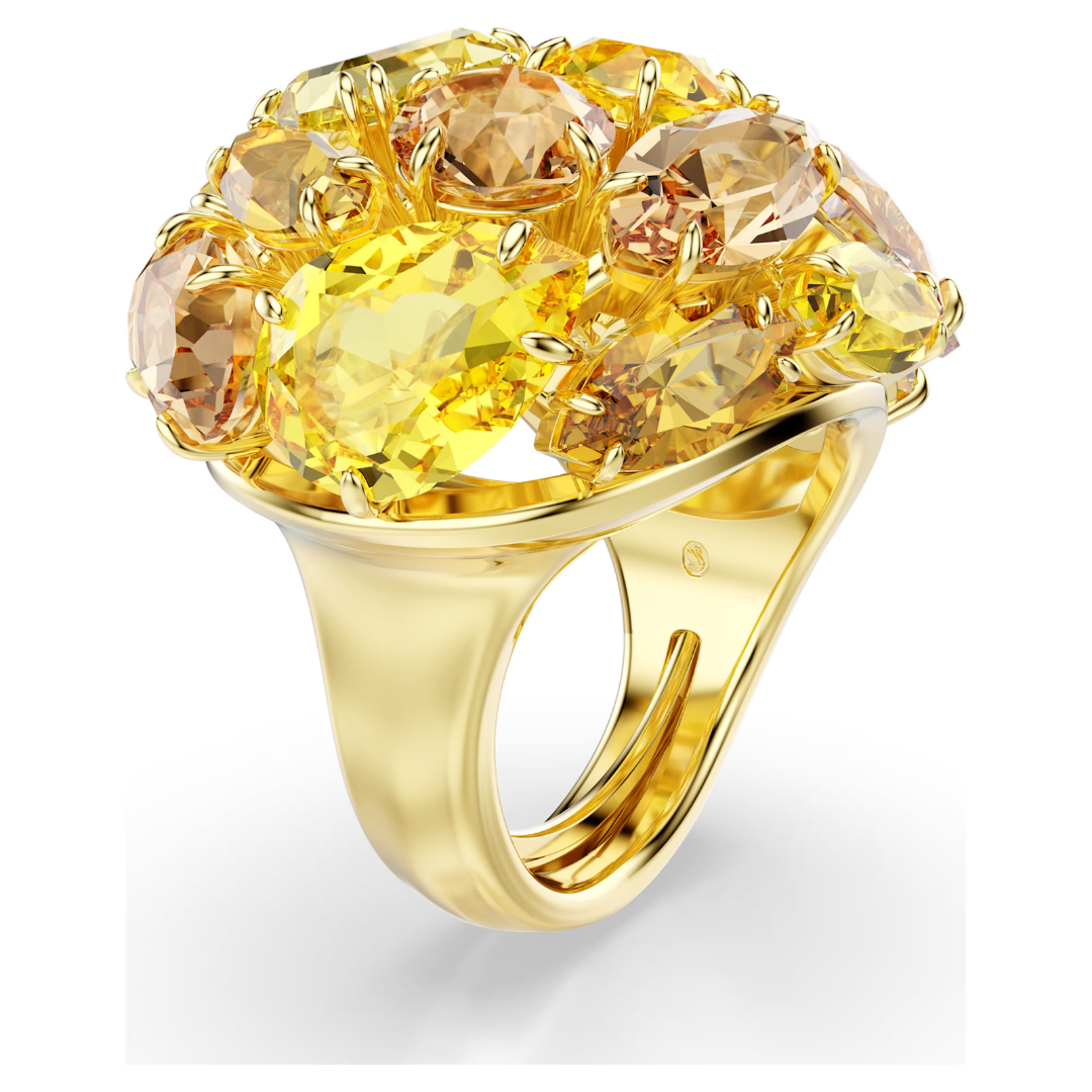 SWAROVSKI טבעת GEMA ציפוי זהב