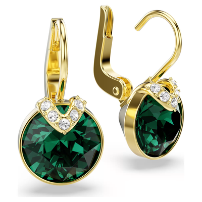 SWAROVSKI עגילי BELLA ציפוי זהב
