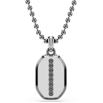 SWAROVSKI שרשרת DEXTERA ציפוי רודיום שחור