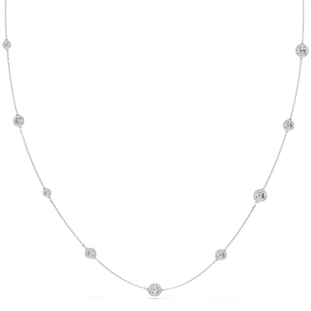 SWAROVSKI שרשרת UNA ציפוי רודיום