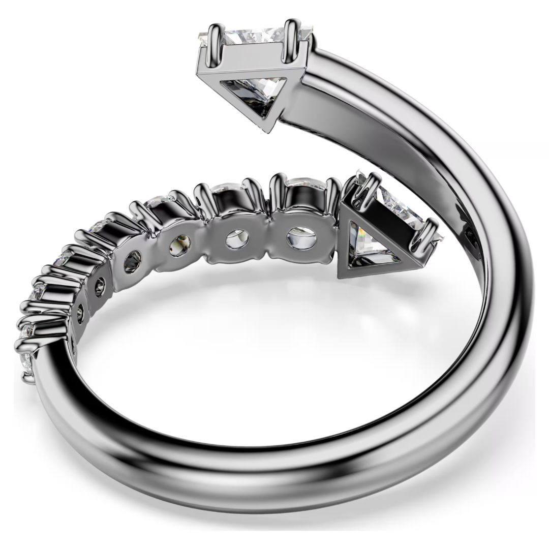 SWAROVSKI טבעת SUBLIMA ציפוי רודיום שחור