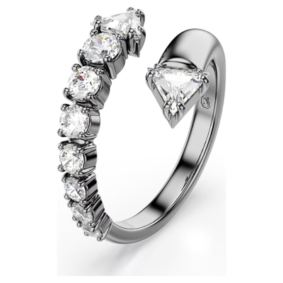 SWAROVSKI טבעת SUBLIMA ציפוי רודיום שחור