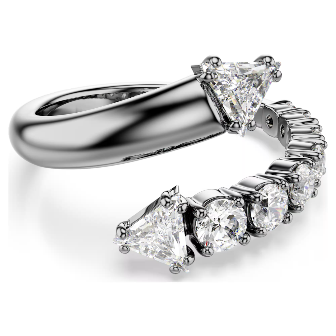SWAROVSKI טבעת SUBLIMA ציפוי רודיום שחור