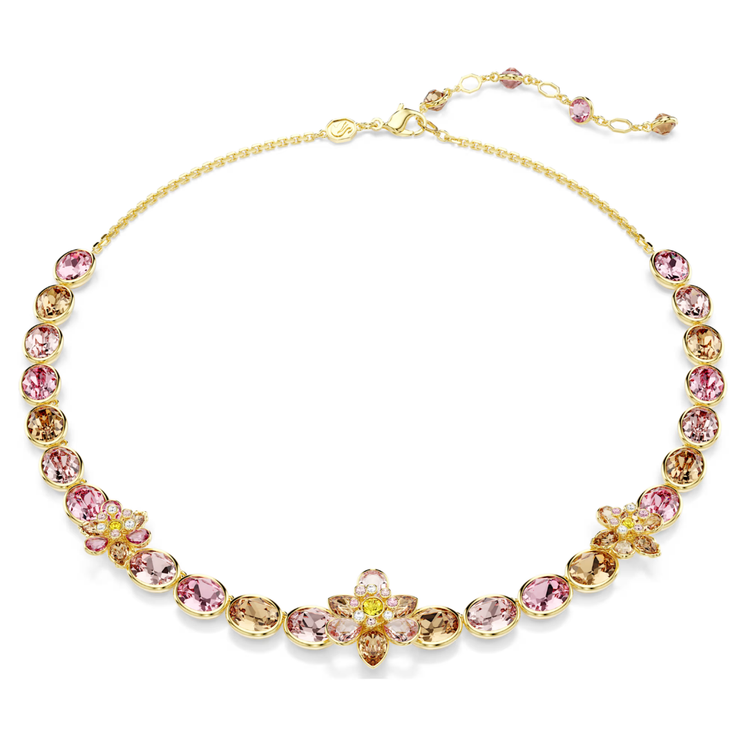 SWAROVSKI שרשרת IDYLLIA ציפוי זהב