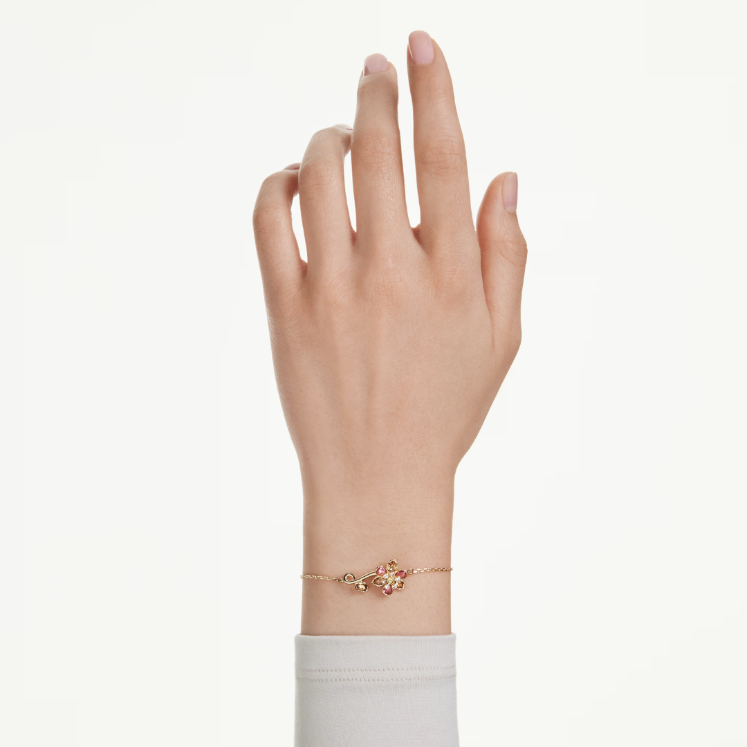 SWAROVSKI צמיד IDYLLIA ציפוי זהב
