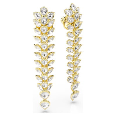 SWAROVSKI עגילי IDYLLIA ציפוי זהב