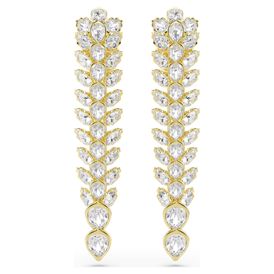 SWAROVSKI עגילי IDYLLIA ציפוי זהב