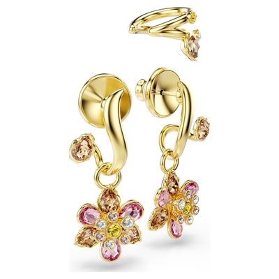 SWAROVSKI עגילי IDYLLIA ציפוי זהב