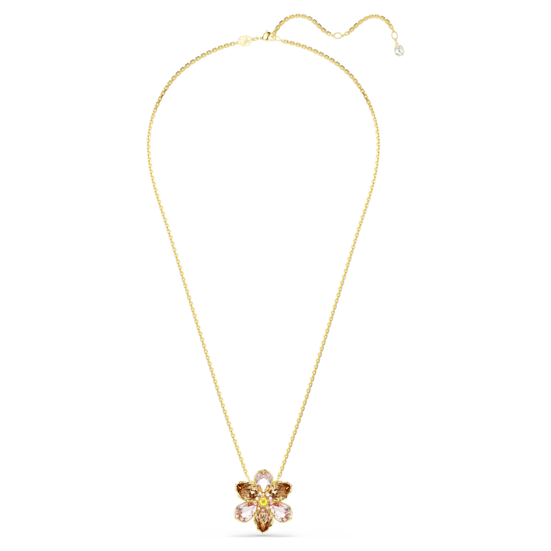 SWAROVSKI שרשרת IDYLLIA ציפוי זהב