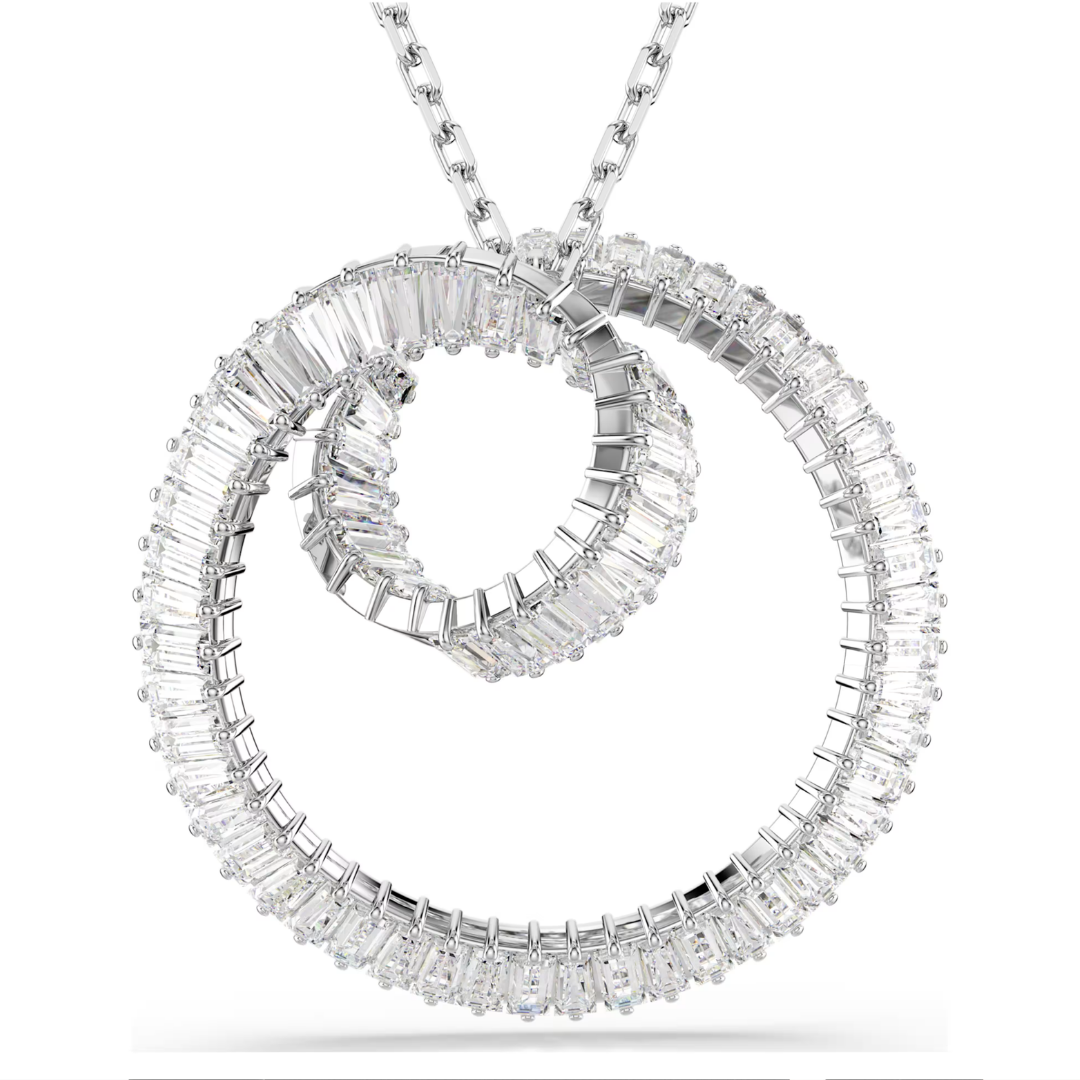SWAROVSKI שרשרת MATRIX ציפוי רודיום