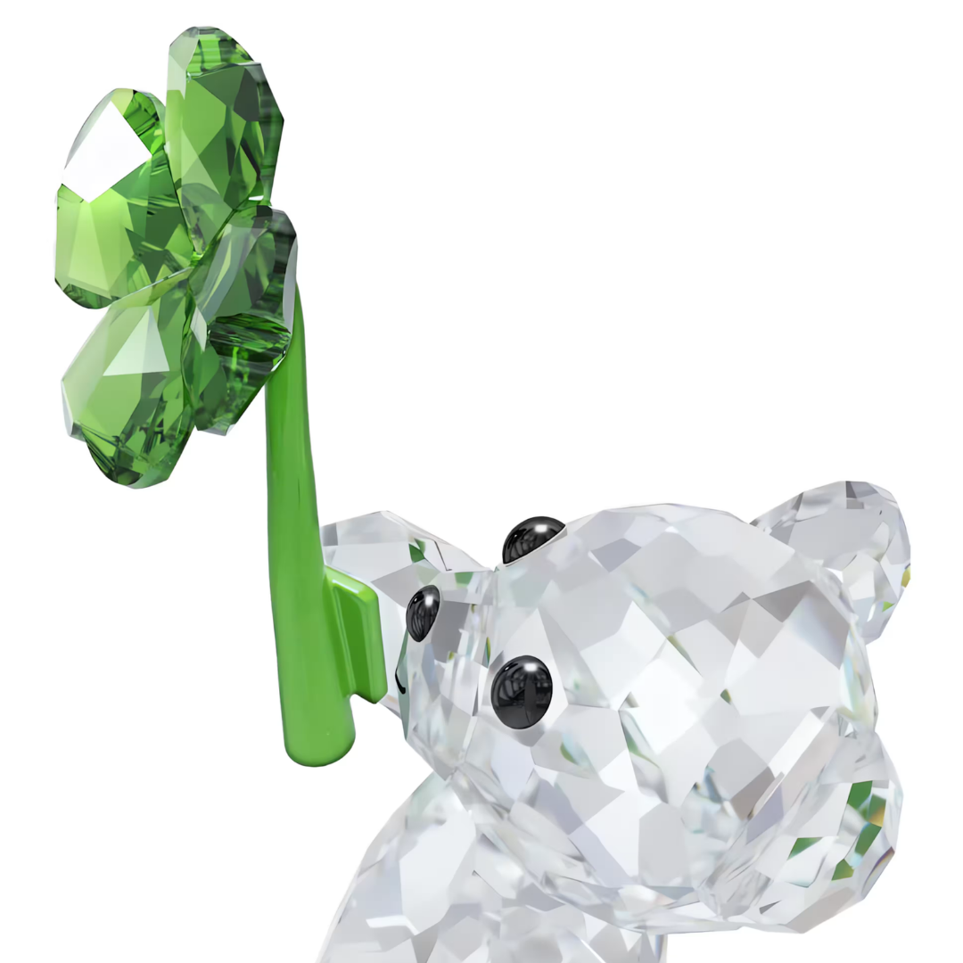 SWAROVSKI מניאטורה קריסטל Kris Bear Lucky Charm