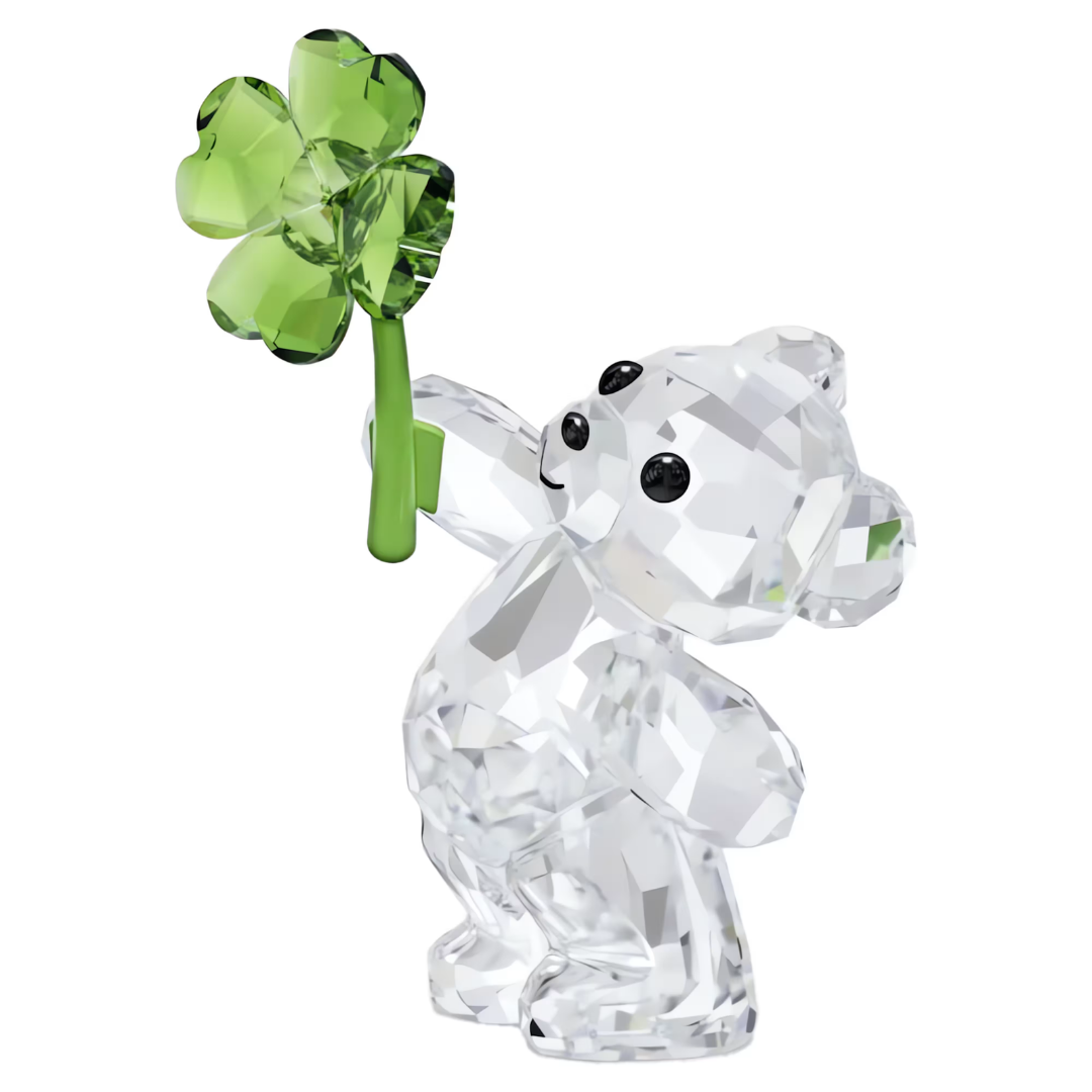 SWAROVSKI מניאטורה קריסטל Kris Bear Lucky Charm