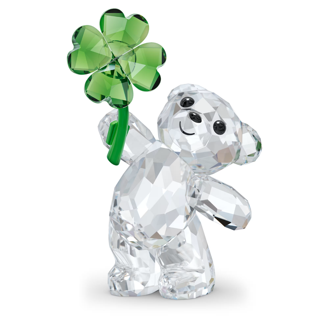 SWAROVSKI מניאטורה קריסטל Kris Bear Lucky Charm