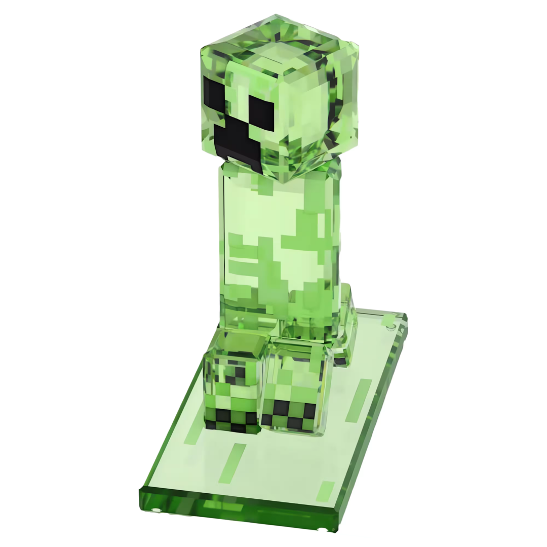 SWAROVSKI מניאטורה קריסטל Minecraft Creeper