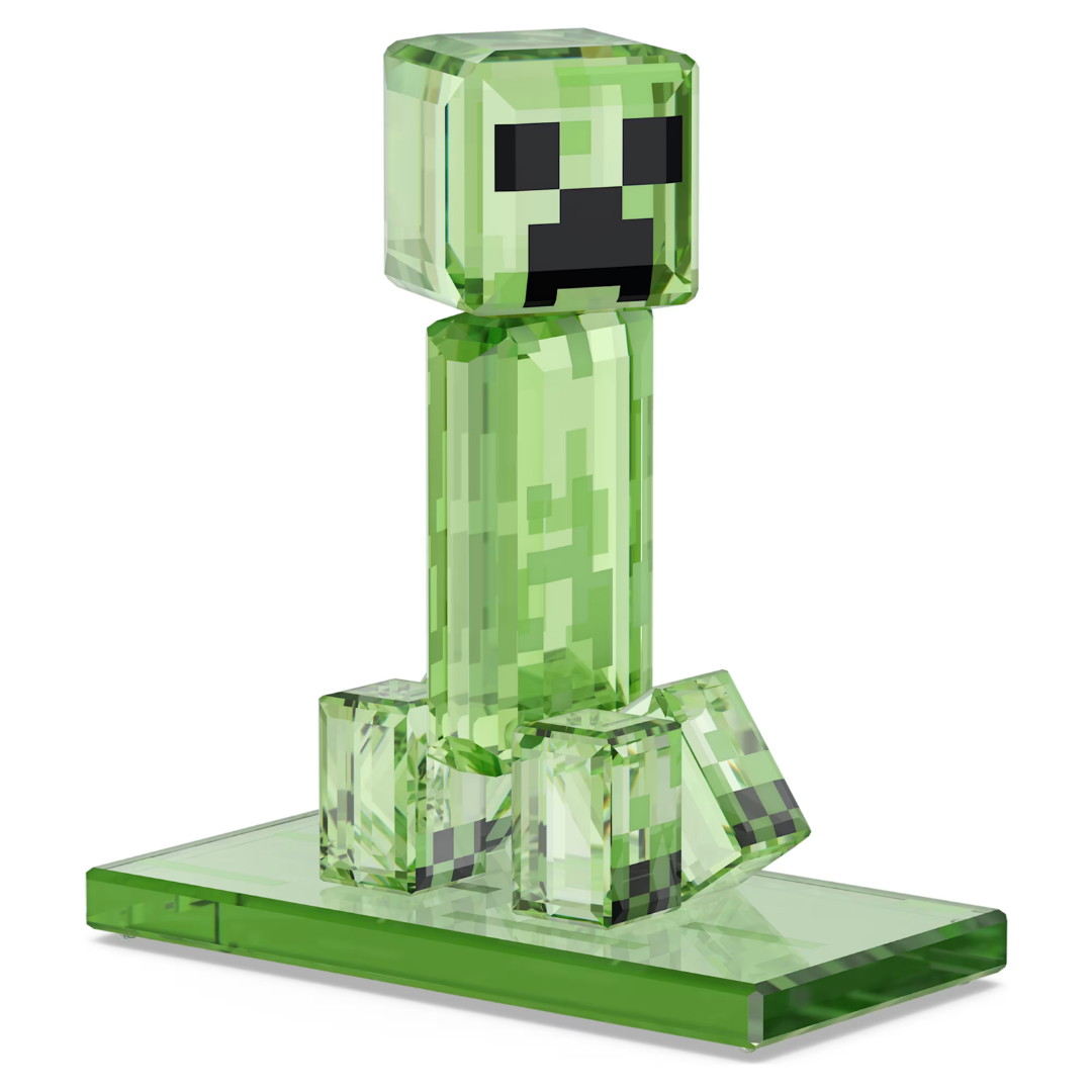 SWAROVSKI מניאטורה קריסטל Minecraft Creeper