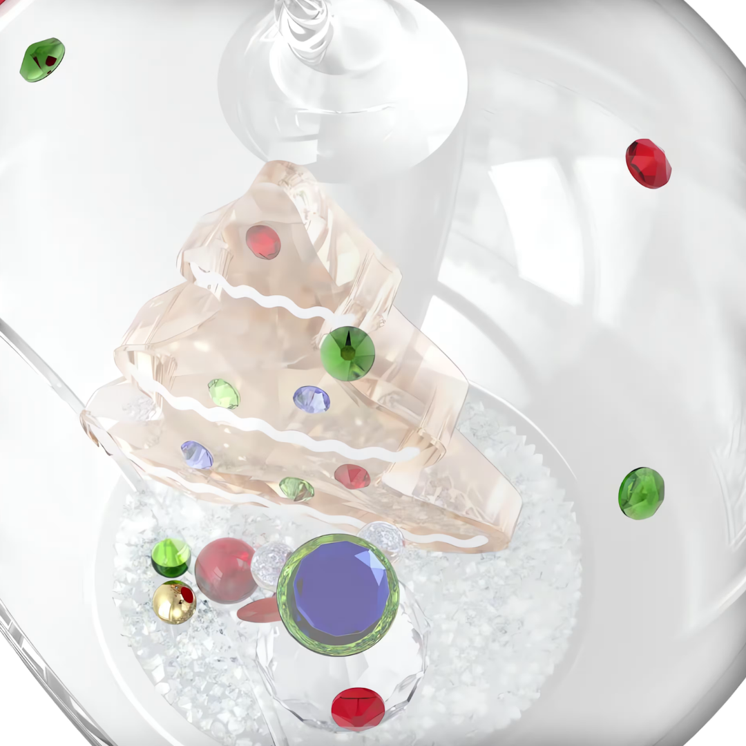 SWAROVSKI מניאטורה קריסטל HOLIDAY CHEERS TREE