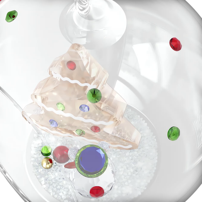 SWAROVSKI מניאטורה קריסטל HOLIDAY CHEERS TREE
