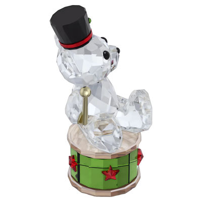 SWAROVSKI מניאטורה קריסטל Kris Bear Holiday