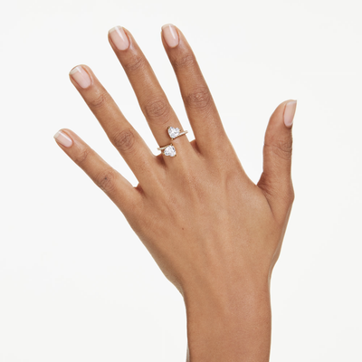 SWAROVSKI טבעת MESMERA ציפוי זהב