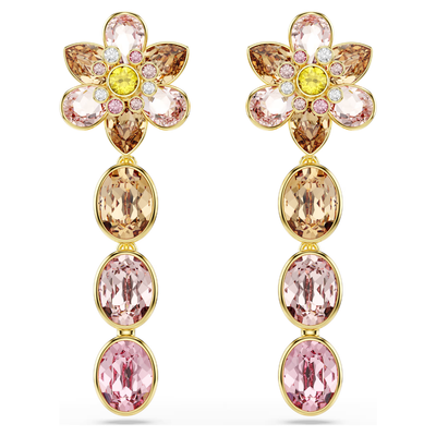 SWAROVSKI עגילי IDYLLIA ציפוי זהב 21