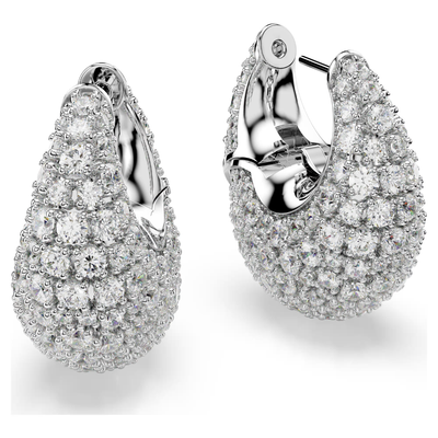 SWAROVSKI עגילי SUBLIMA ציפוי רודיום