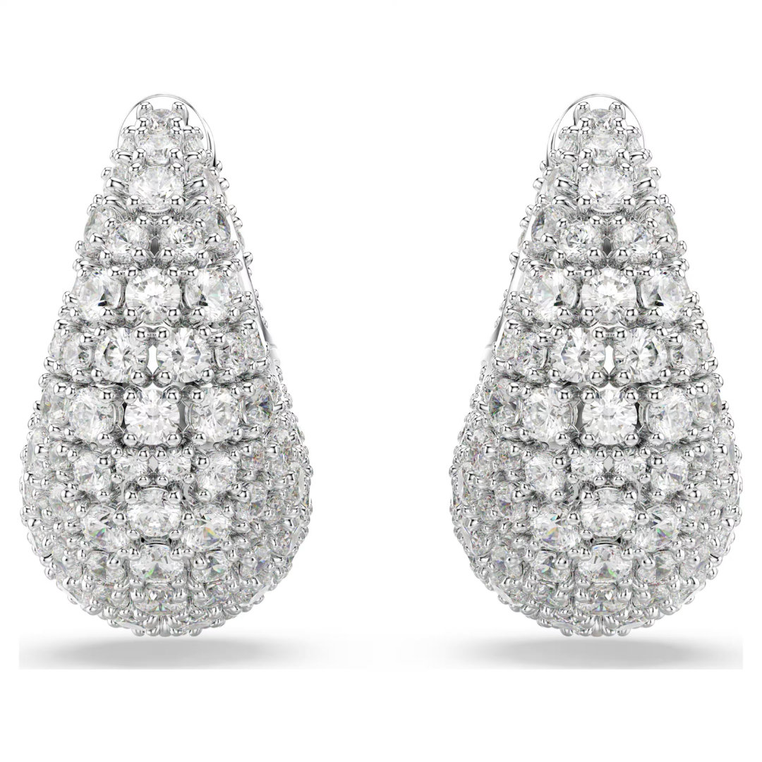 SWAROVSKI עגילי SUBLIMA ציפוי רודיום