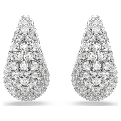 SWAROVSKI עגילי SUBLIMA ציפוי רודיום
