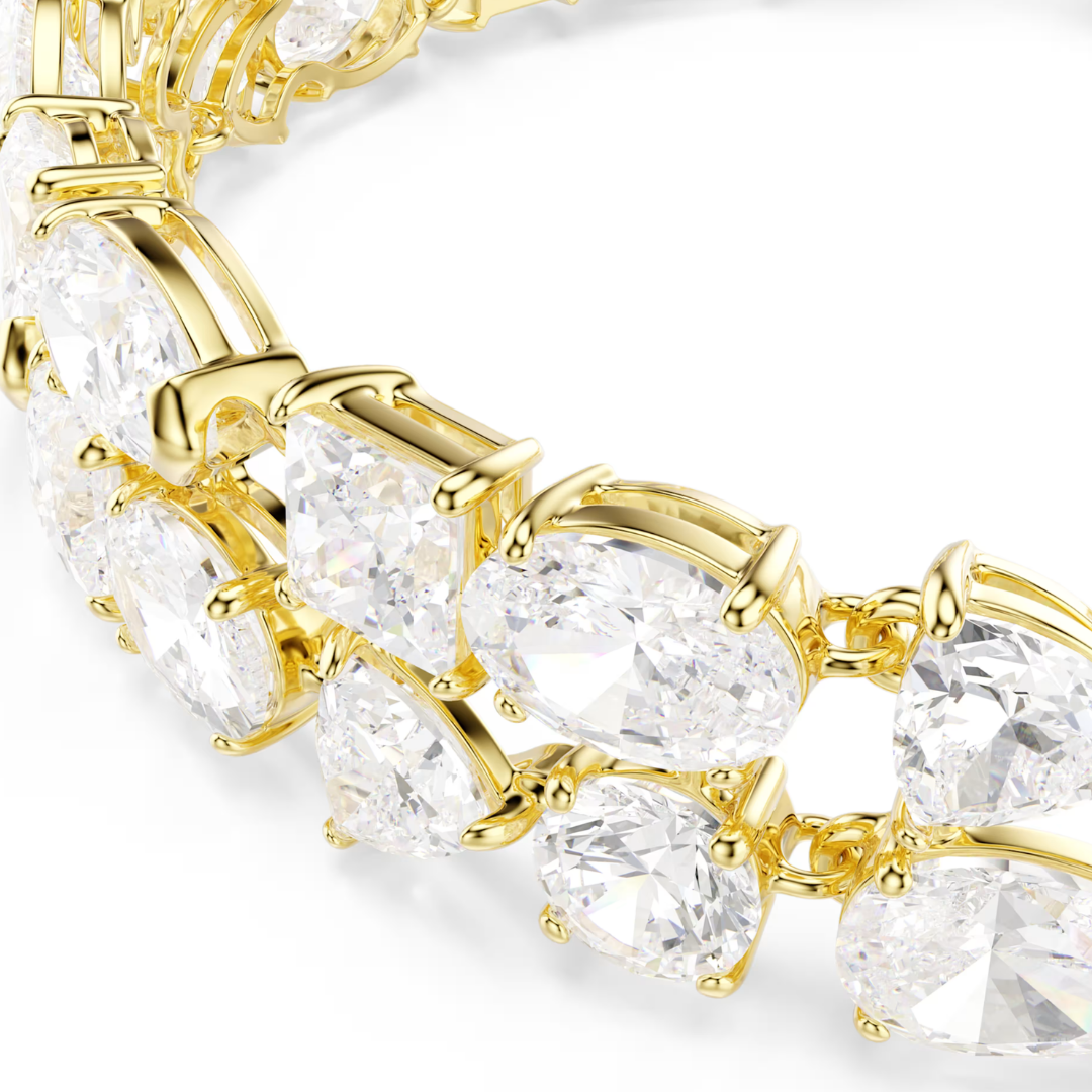 SWAROVSKI צמיד MESMERA ציפוי זהב