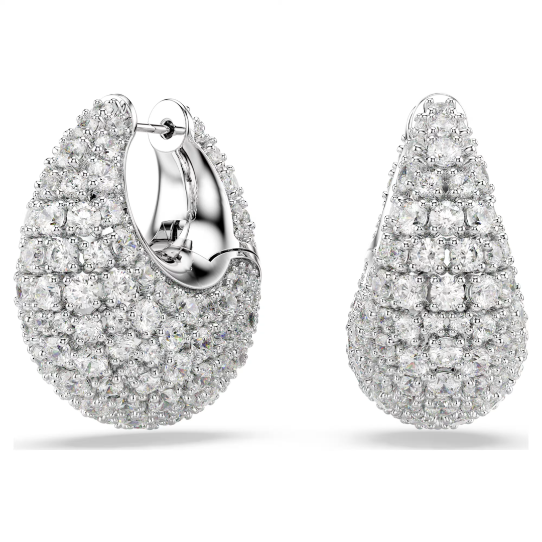 SWAROVSKI עגילי SUBLIMA ציפוי רודיום