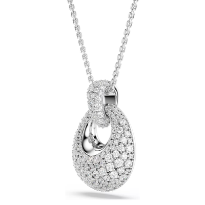 SWAROVSKI שרשרת SUBLIMA ציפוי רודיום