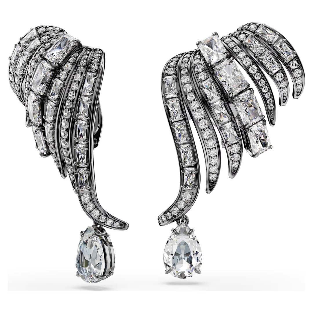 SWAROVSKI עגילי קליפס THE VIENNA