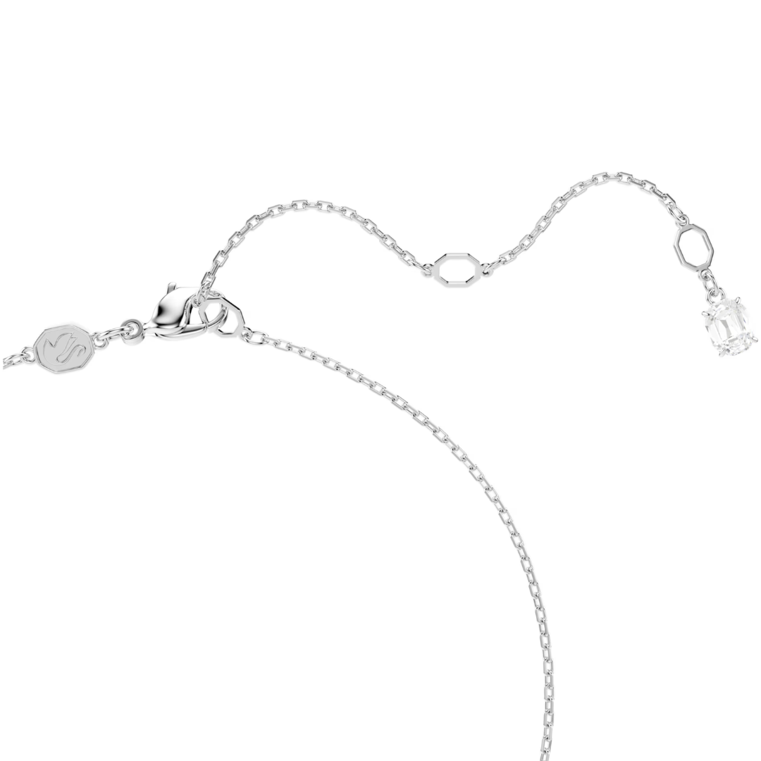 SWAROVSKI שרשרת SWAN ציפוי רודיום