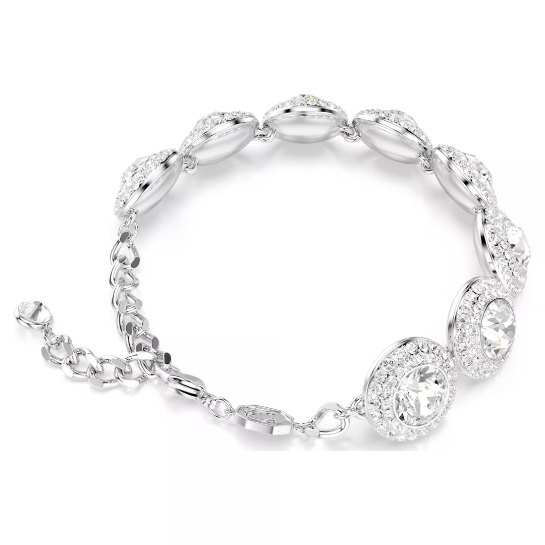 SWAROVSKI צמיד UNA ציפוי רודיום